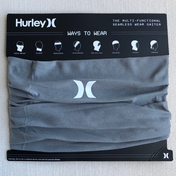 Under Armour Other - GREY HURLEY MULTI FUNCTIONAL SEAMLESS WEAR  MASK